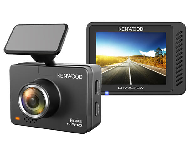 Kenwood DRVA310W dashcam Dashcam med trådløst WiFi og GPS