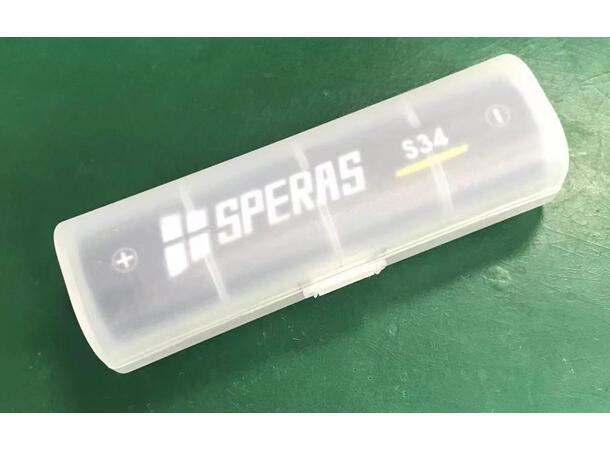 Speras 18650 Li-ion oppladbart batteri 3400mAh / 18650