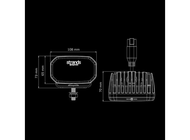 Strands FOR9T arbeidslampe LED Visuell og kompakt 31W