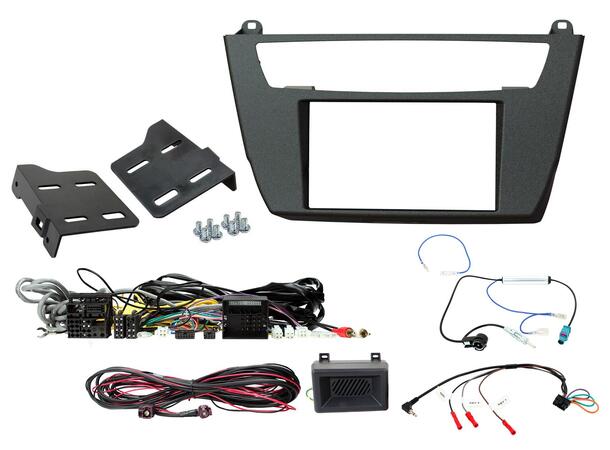 Connects2 Komplett monteringskit 2-DIN BMW 1/2-serie (2012 - 2016) u/aktiv sys.