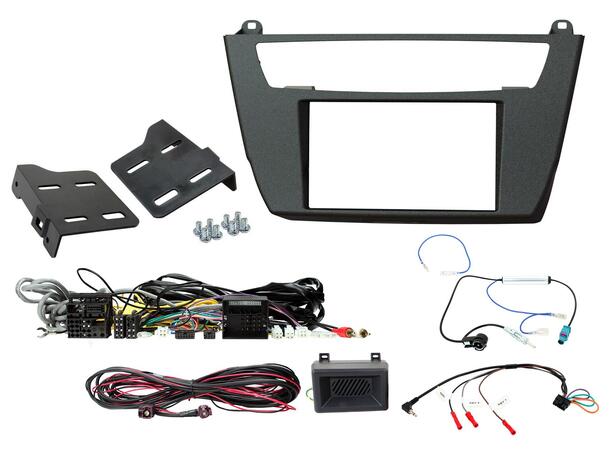 Connects2 Komplett monteringskit 2-DIN BMW 1/2-serie (2012 - 2016) u/aktiv sys.