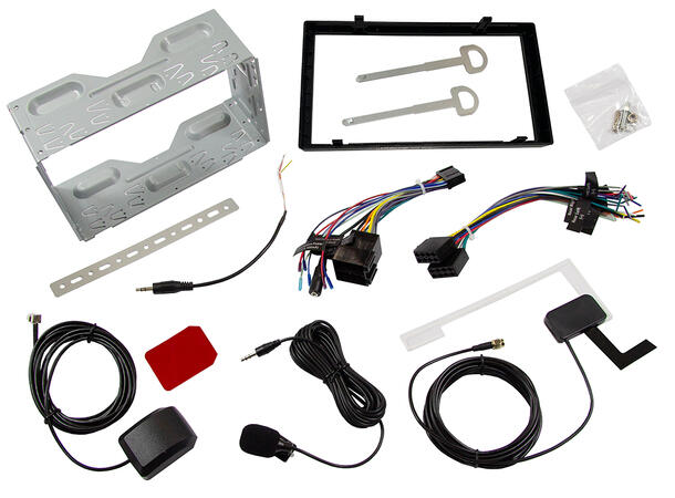 ESX 7" LCD/DAB+/FM/USB/SD/BT 2-DIN DAB mediaspiller med masse utstyr