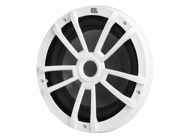 JBL Marine, 10" subwoofer hvit Sprutsikker IPx5, 600W max