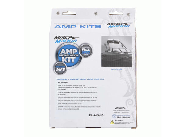 Metra Marine kabelkit 4AWG / 20 mm