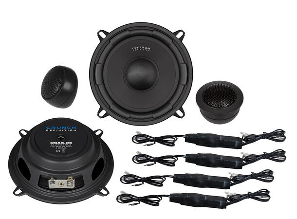 CRUNCH DSX5.2E, 2-vei kompo 13cm 13 cm (5¼") Komponentsett