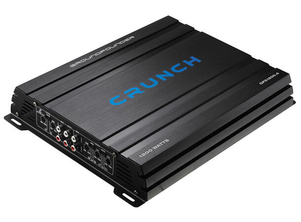 CRUNCH GPX1200.4, 4-kanals forsterker Class A/B Analog 4-kanals forsterker