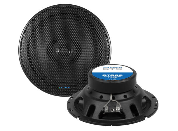 CRUNCH GTS62, 2-vei koaxial 16,5 cm 16,5 cm (6½") Koaxial høyttalere