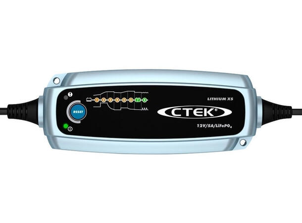 CTEK Batterilader Lithium XS 5.0 Smartlader