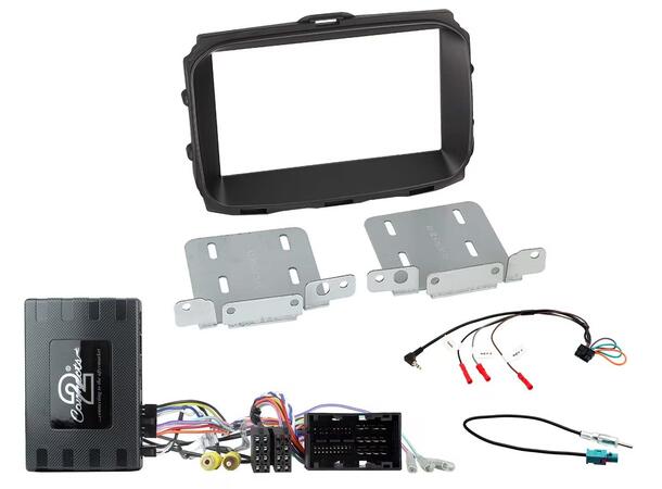 Connects2 Komplett monteringskit 2-DIN Alfa Romeo Giulietta (2014 - 2021)