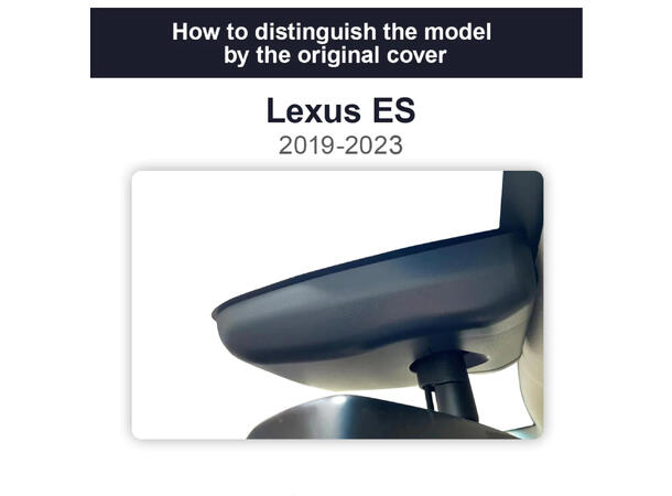 FITCAMX Integrert 4K Dashcam (foran+bak) Lexus ES300h (2019 -->)