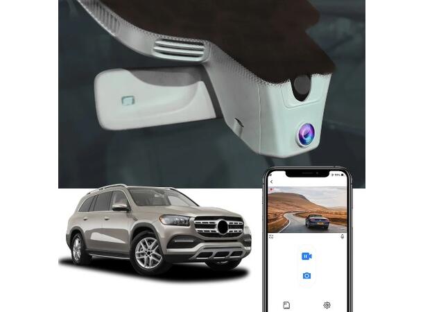 FITCAMX Integrert 4K Dashcam (foran+bak) MB GLE/GLS (2019 -->) "C"
