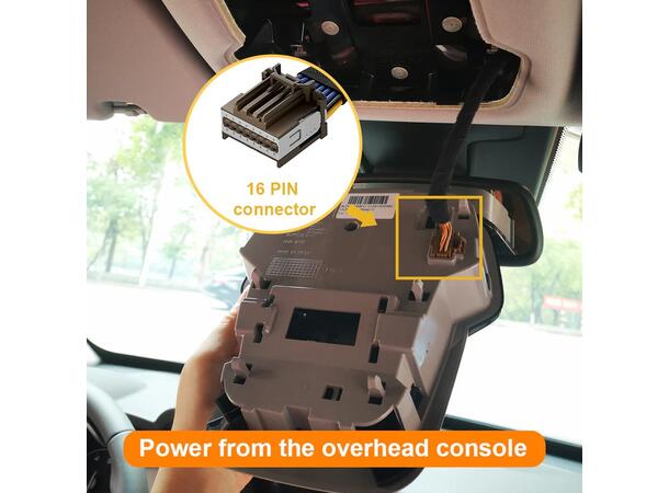FitDVR Dashcam Power Adapter Alfa Romeo 16-pin