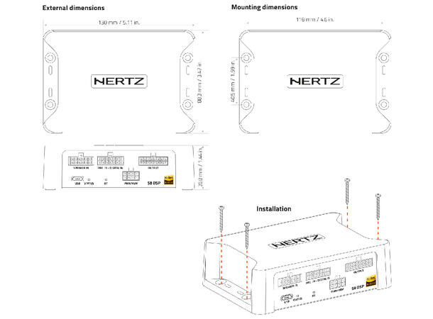 Hertz S8 DSP Digital Interface processor
