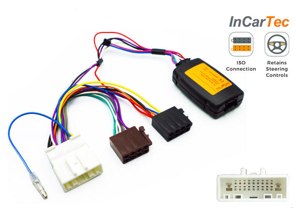 InCarTec Rattfjernkontroll interface Mazda (2009 - 2015) m/TomTom Navi