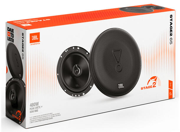 JBL Fulltone STAGE2 serie 6½" 480W max, 6½", 2-veis