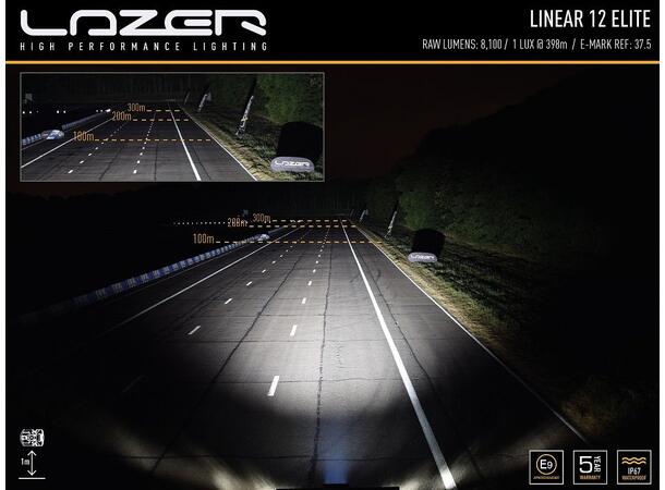 LAZER LINEAR 12 ELITE LED, 5767 Lumen, Kombo 