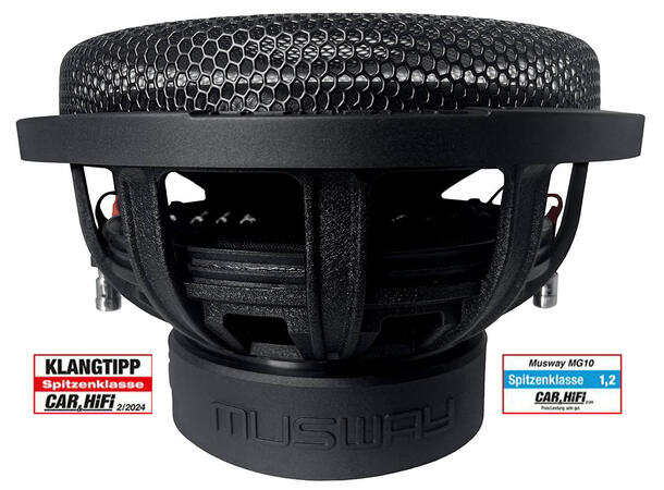 Musway 10" subwoofer SQ 1000w max / 500w RMS
