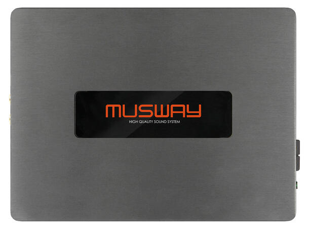 Musway 6-kanals DSP-forsterker 780W RMS i 2 Ohm