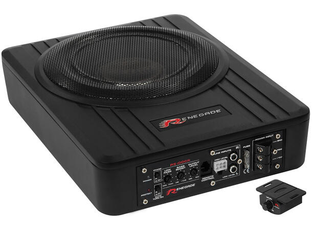 Renegade 10" Flat aktiv basskasse 250W Max, 125W RMS