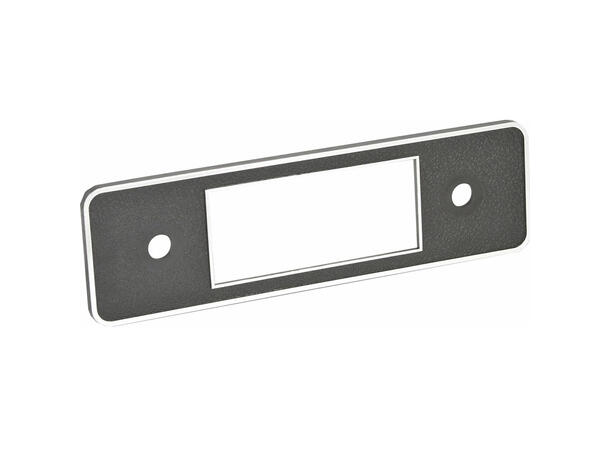 RetroSound Frontplate 502 "Euro style", Black/Chrome