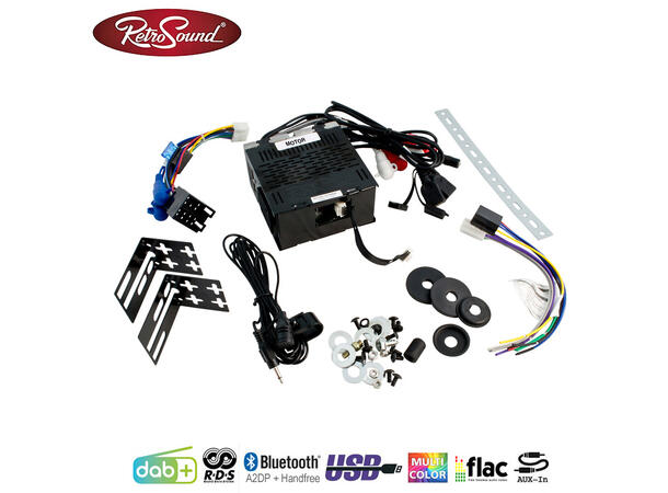 RetroSound Mustang radio DAB/AUX/BT/USB Ford Mustang (1969 - 1973)