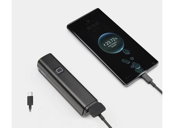 Speras UB1000 lykt for sykkel, Inkl UB4 1000lm / 4800mah