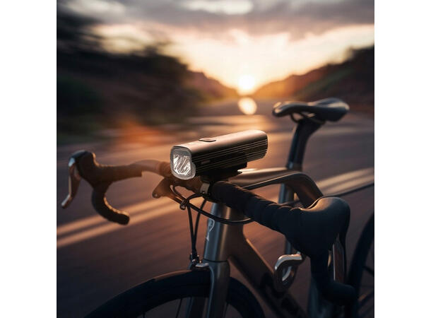 Speras UB1000 lykt for sykkel, Inkl UB4 1000lm / 4800mah