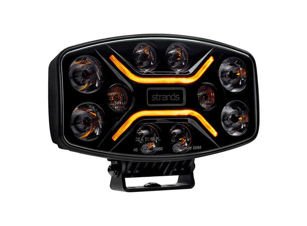 Strands Dark Knight Insane LED ekstralys, 120 Watt, 12.000 Lumen