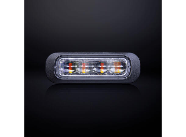 Strands Dark Knight Varsellys 4 LED 4 LED, klart glass