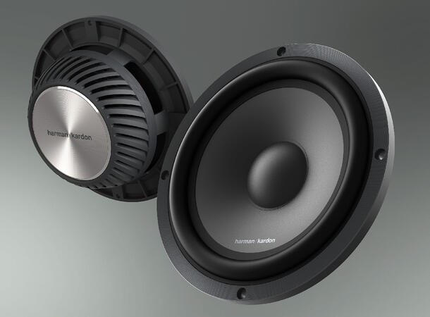 Harman/Kardon Komponentsett  6½" 120W RMS, 6½", 2-veis komponentsett