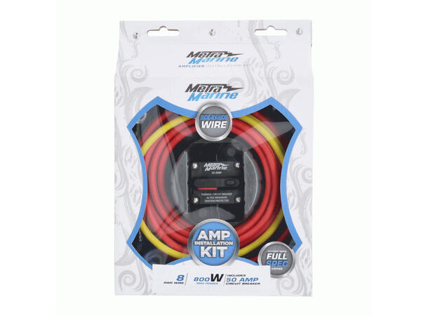 Metra Marine kabelkit 8AWG / 10 mm