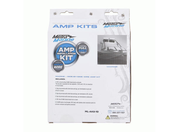 Metra Marine kabelkit 8AWG / 10 mm