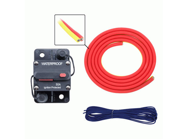 Metra Marine kabelkit 8AWG / 10 mm