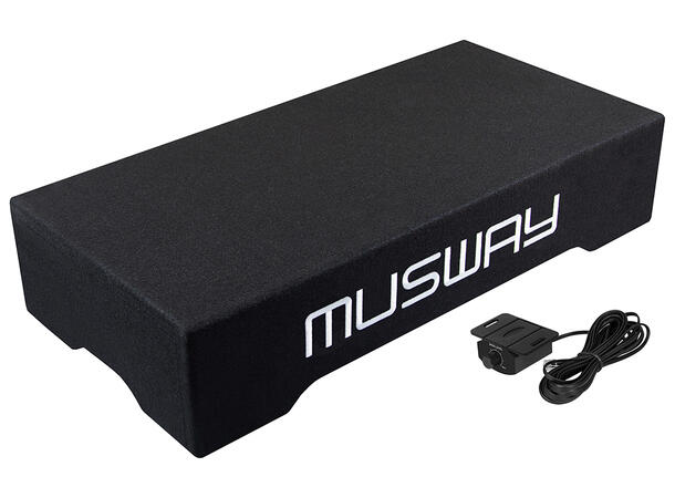 Musway MF210A, 10" Subwoofer med slave 800W max / 400W RMS