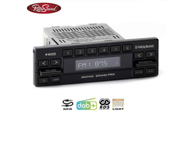 RetroSound Grand Prix DAB+ radio AUX