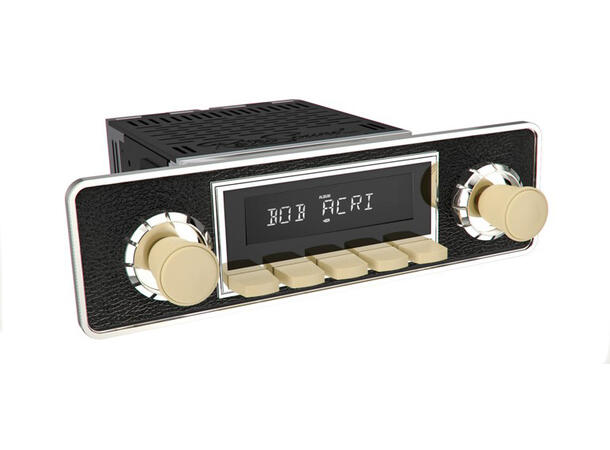 RetroSound Ivory radio DAB/AUX Til 60-70-talls biler