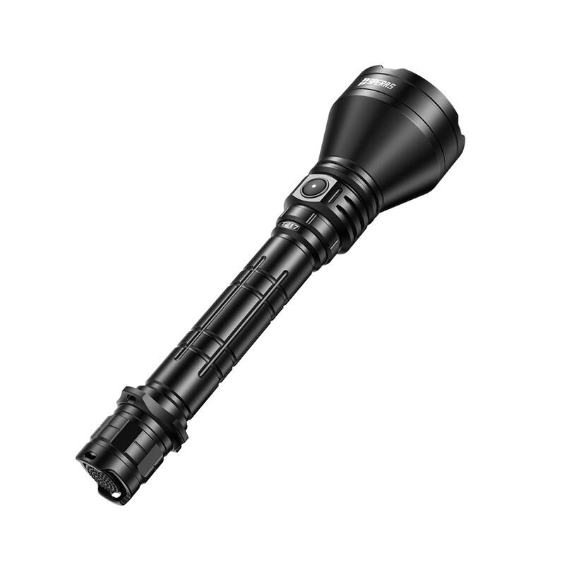 Speras T217 lommelykt i praktisk koffert 1400lm / 1400 meter kastelengde