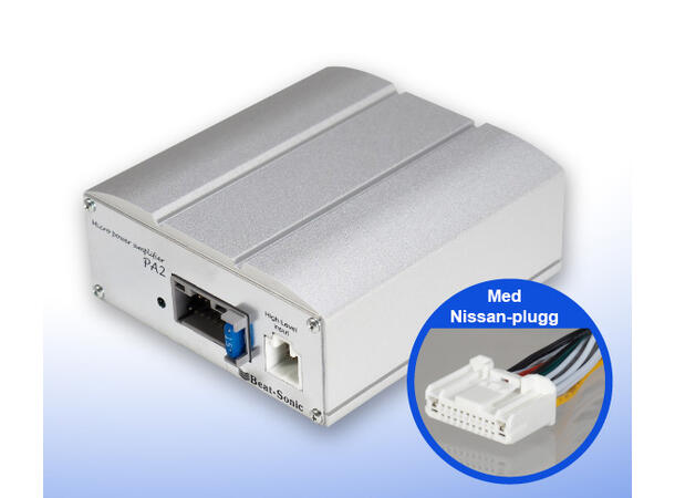 BeatSonic Kompakt Plug & Play forsterker Nissan (2007 -->) / Subaru (2007 - 2014)