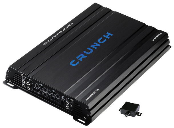 CRUNCH GPX2000.5, 5-kanals forsterker Class A/B & D Hybrid 5-kanals forsterker