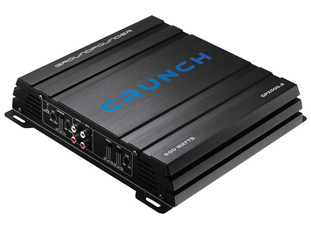 CRUNCH GPX500.2 2-kanals forsterker Class A/B Analog 2-kanals forsterker