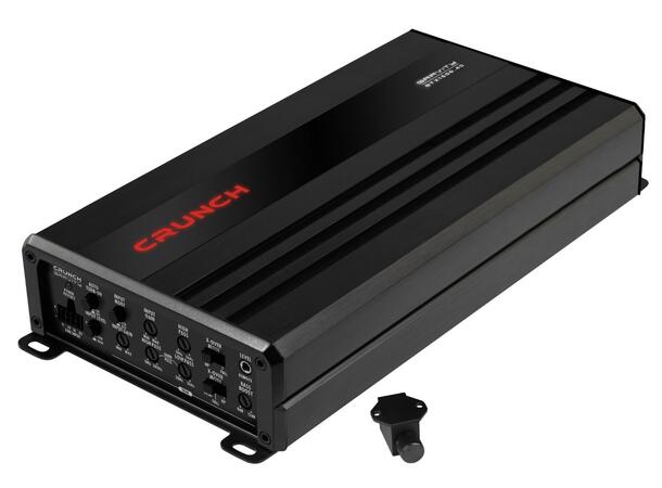 CRUNCH GTX1600.4D, 4-kanals forsterker Class D Digital 4-kanals forsterker