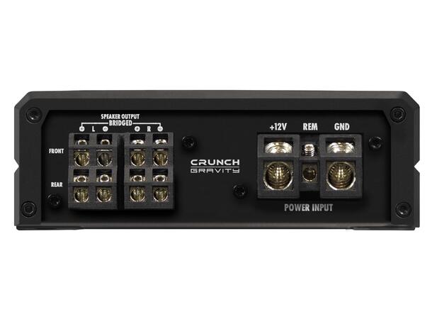 CRUNCH GTX1600.4D, 4-kanals forsterker Class D Digital 4-kanals forsterker