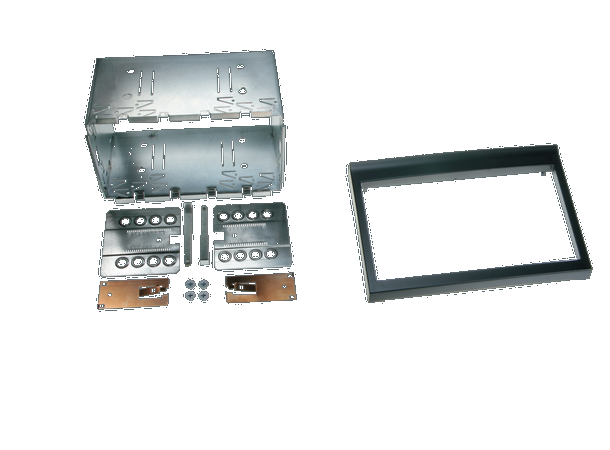 ConnectED Monteringskit 2-DIN Porsche (1998 - 2004) Sort