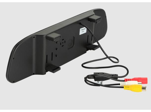 ConnectED Sladrespeil m/skjerm Clip-on speil med 4,3" skjerm