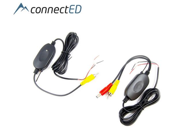 ConnectED Trådløs Ryggekamerapakke Komplett pakke med speilmonitor