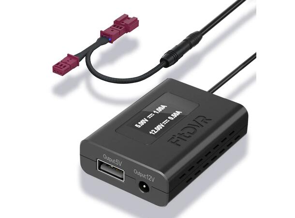 FitDVR Dashcam Power Adapter BMW 3-pin