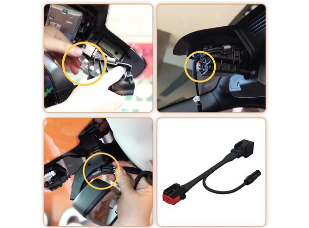 FitDVR Dashcam Power Adapter Jaguar/Land Rover 8-pin