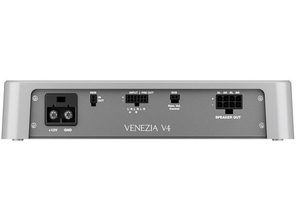 Hertz Marine Venezia V4 4-kanals forst 4x290 w @ 2 ohm, 4x160 w @ 4 ohm