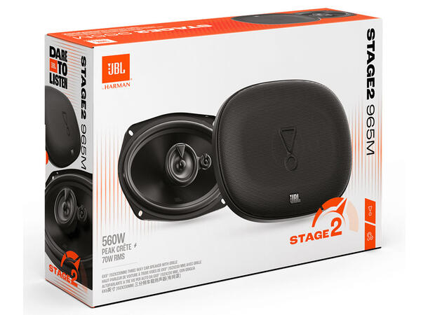 JBL Fulltone STAGE2 serie 6x9" 560W max, 6 x 9", 3-veis