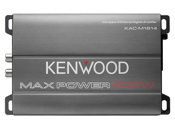 Kenwood 4-kanals marineforsterker 4 x 45W, 400W max